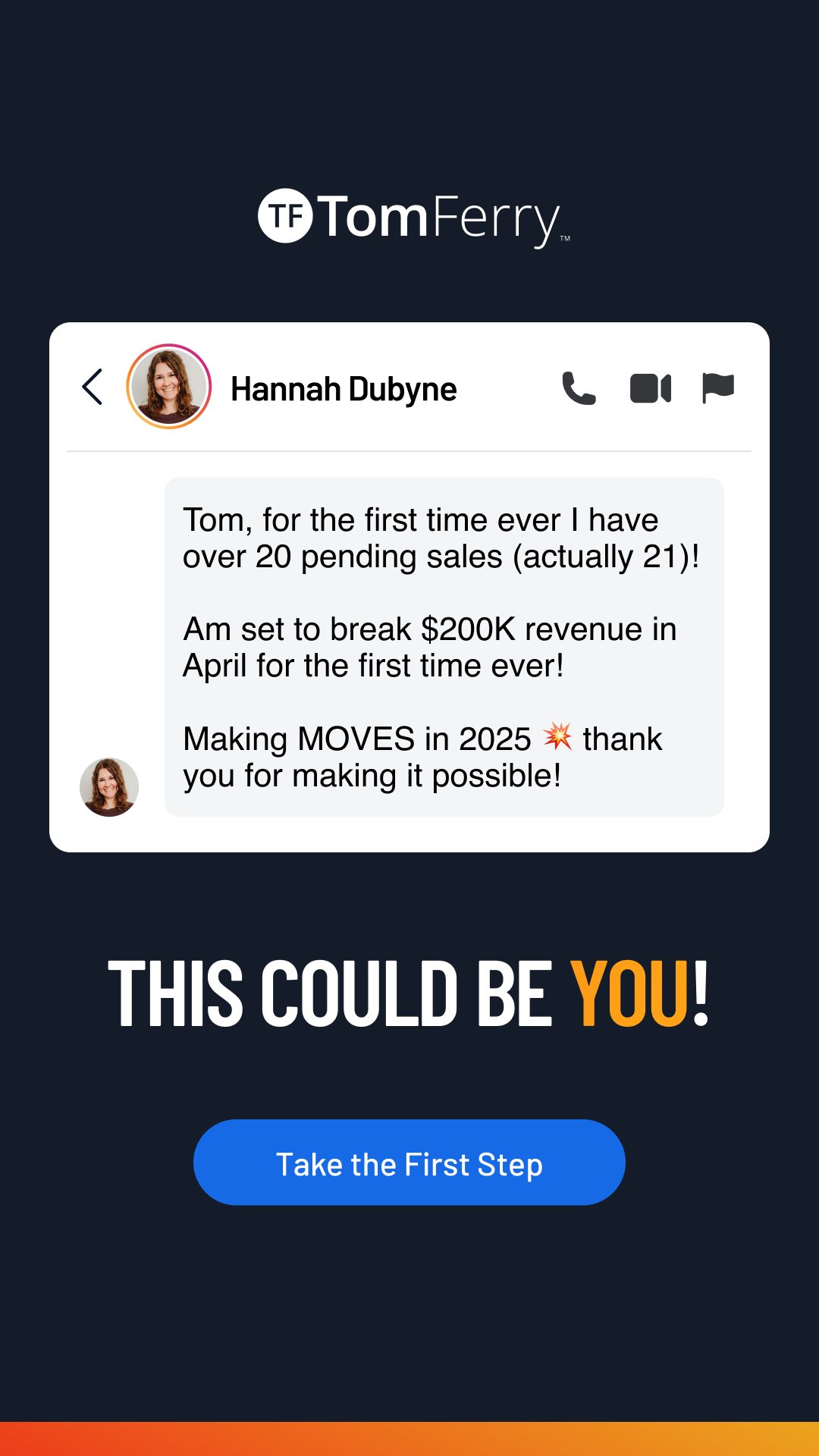 Tom Ferry Facebook ad