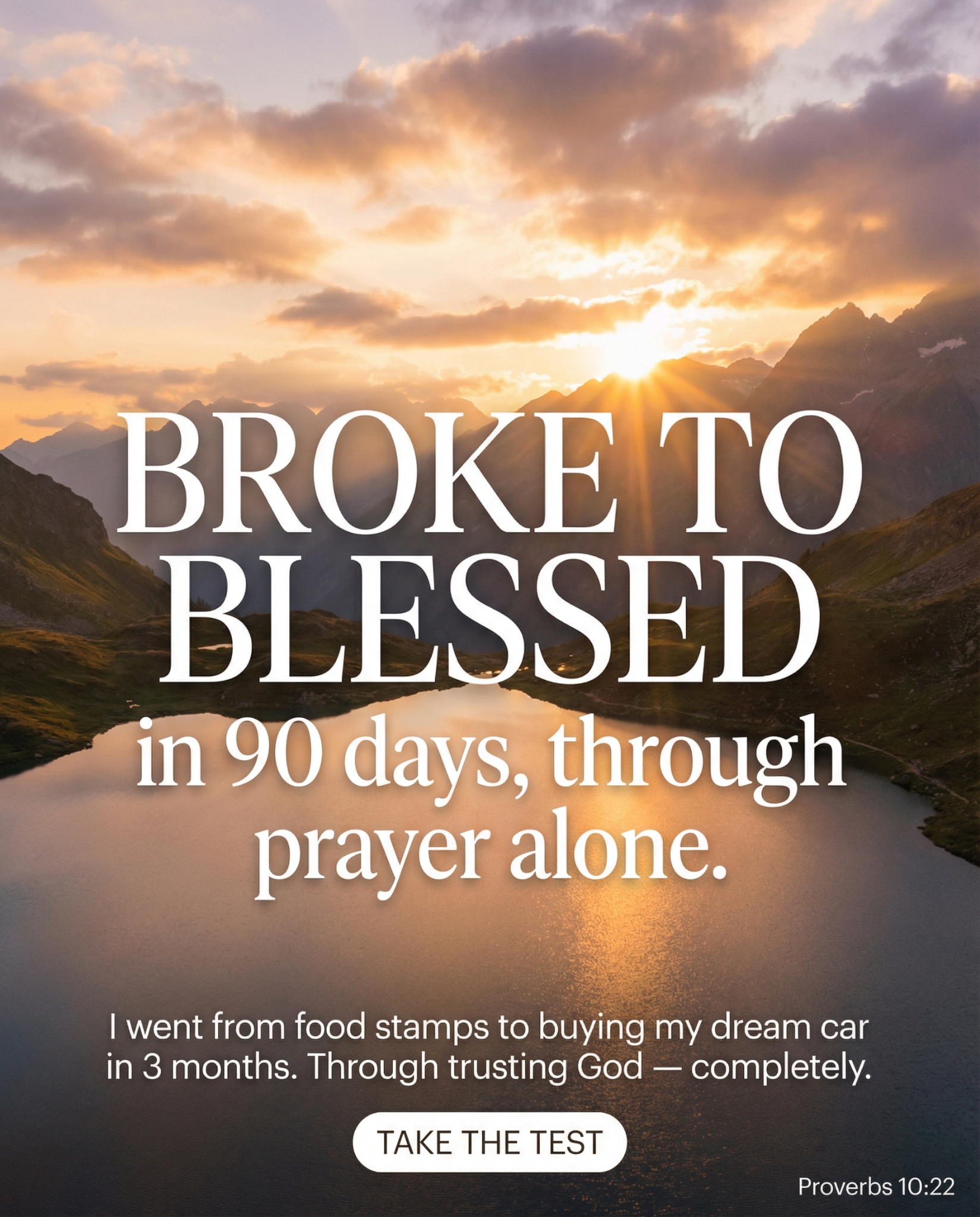 Grace & Wellness Ministry Facebook ad: Take the Quiz