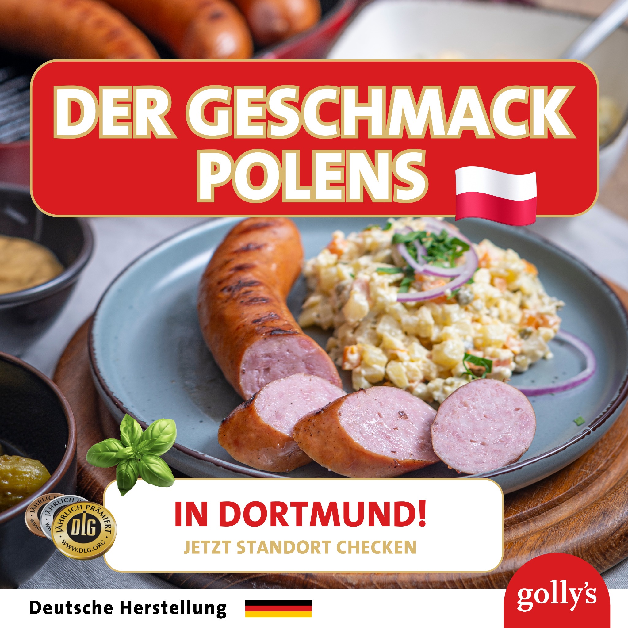 Golly's Spezialitäten Facebook ad