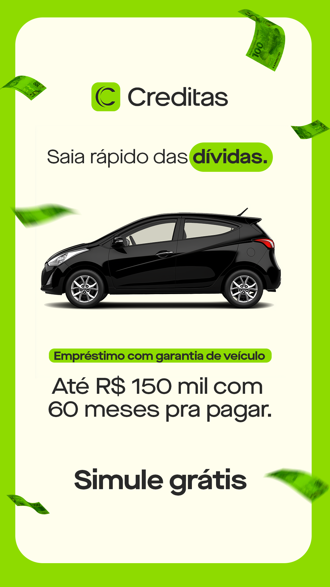 Creditas Facebook ad