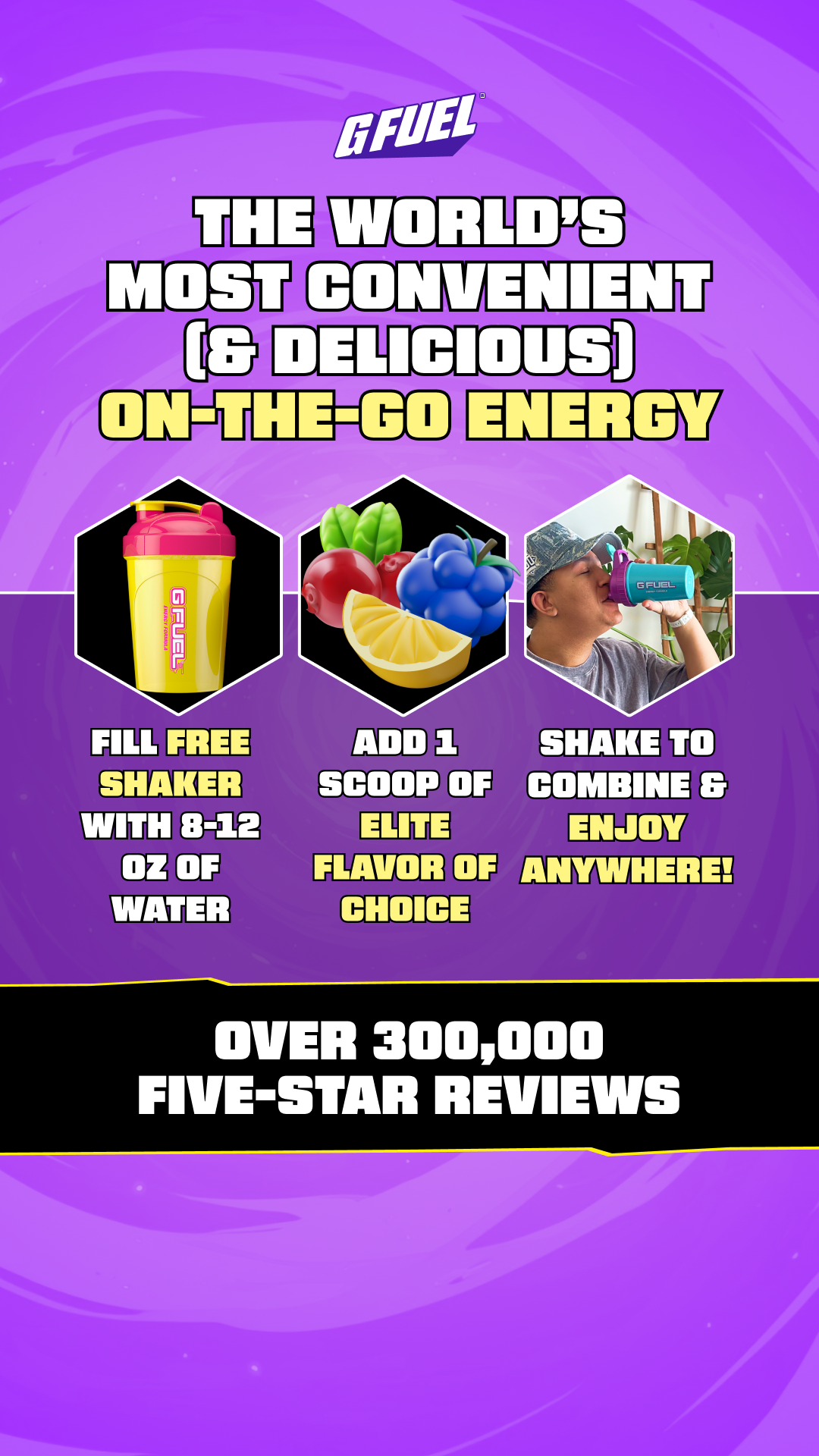 G FUEL Facebook ad