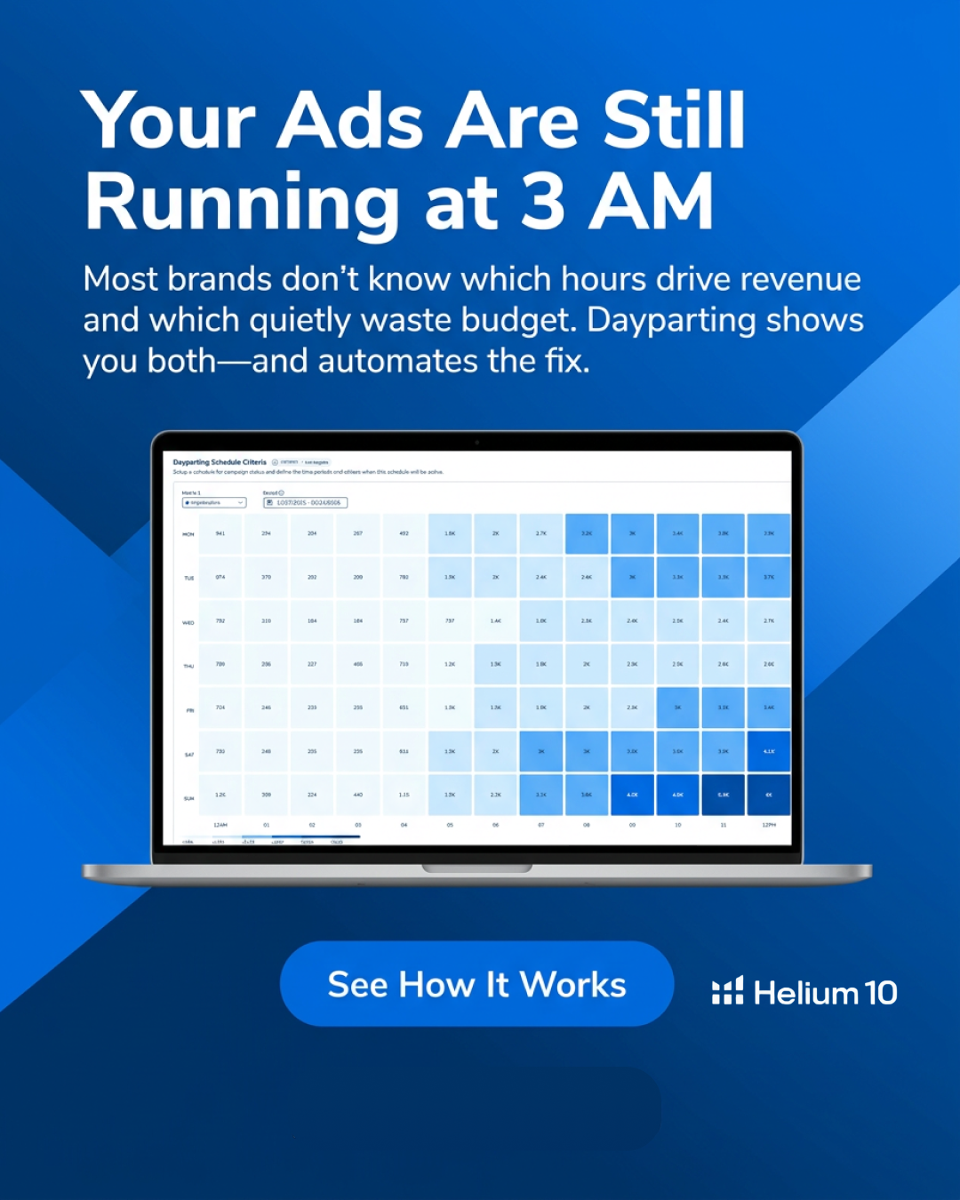 Helium 10 Facebook ad