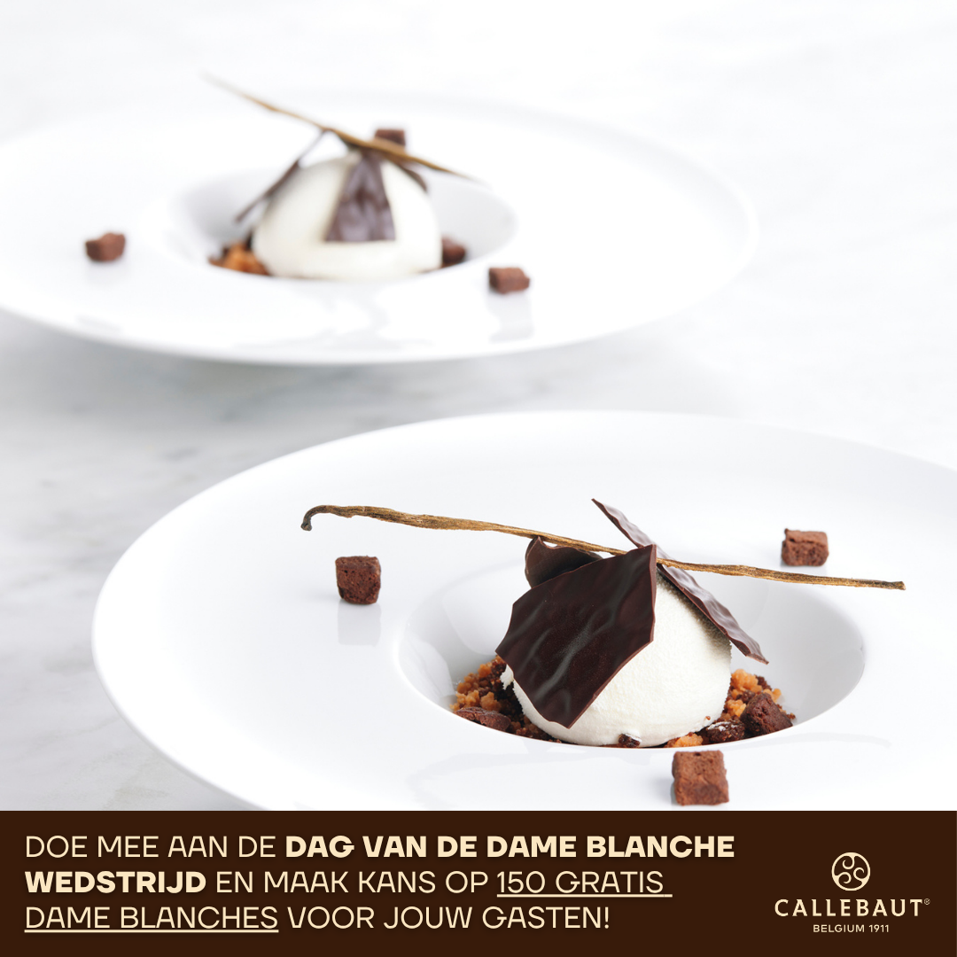 Callebaut Chocolate Academy Benelux Facebook ad: Wie serveert de beste Dame Blanche?