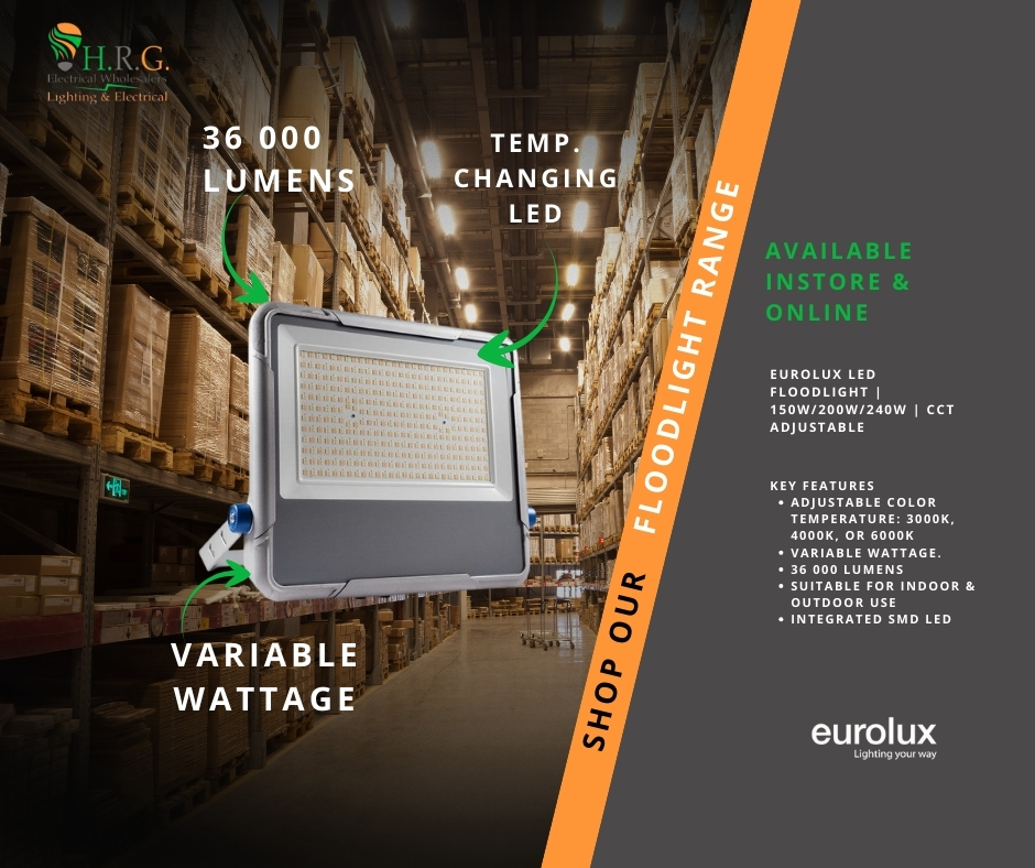 HRG Electrical Wholesalers Facebook ad: Looking for reliable floodlights?