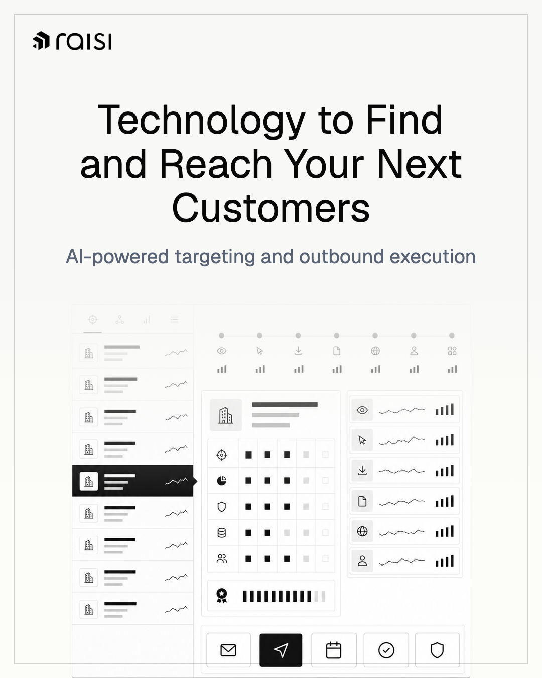 Raisi Facebook ad: Get Started Today