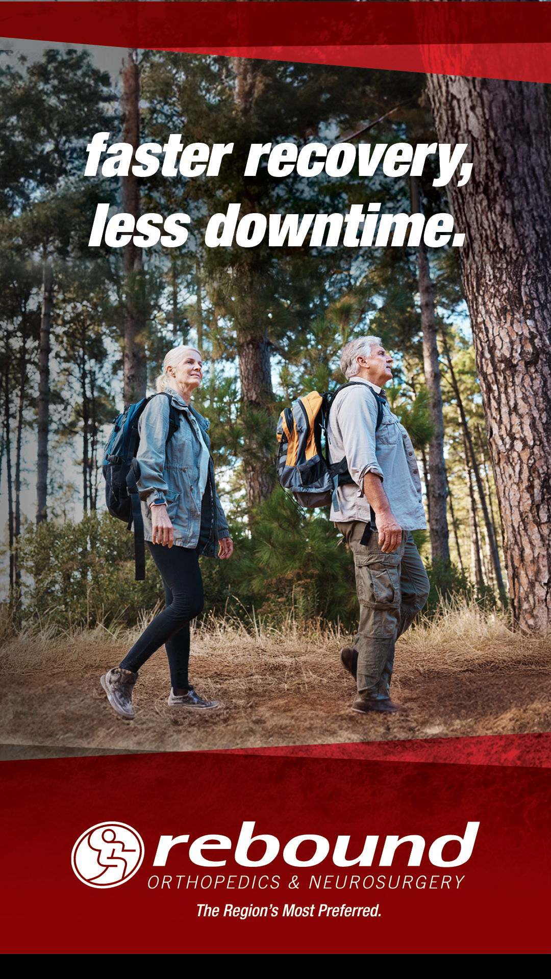 Rebound Orthopedics & Neurosurgery Facebook ad