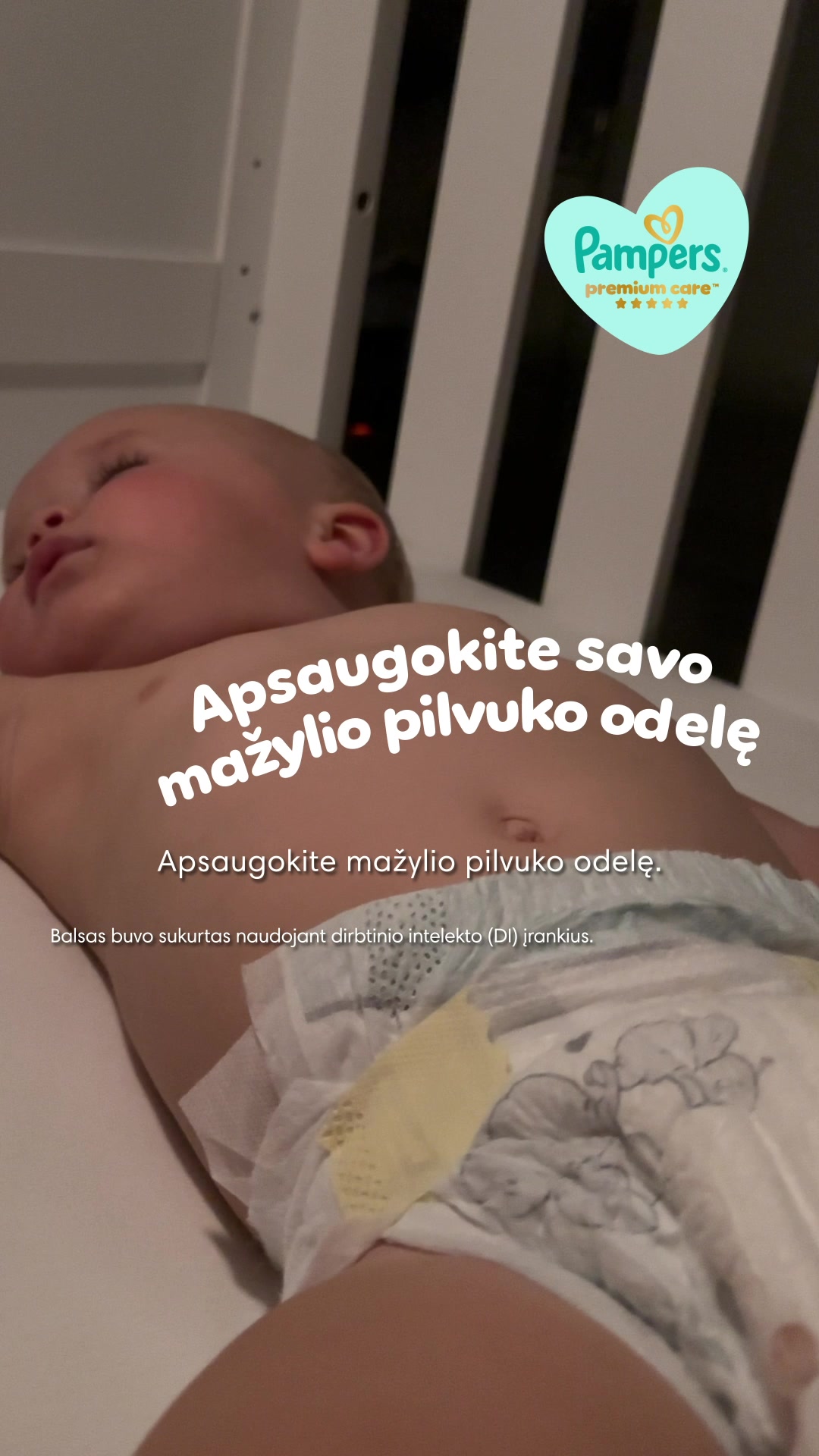 Pampers Baltics Facebook ad from Jul 30, 2026