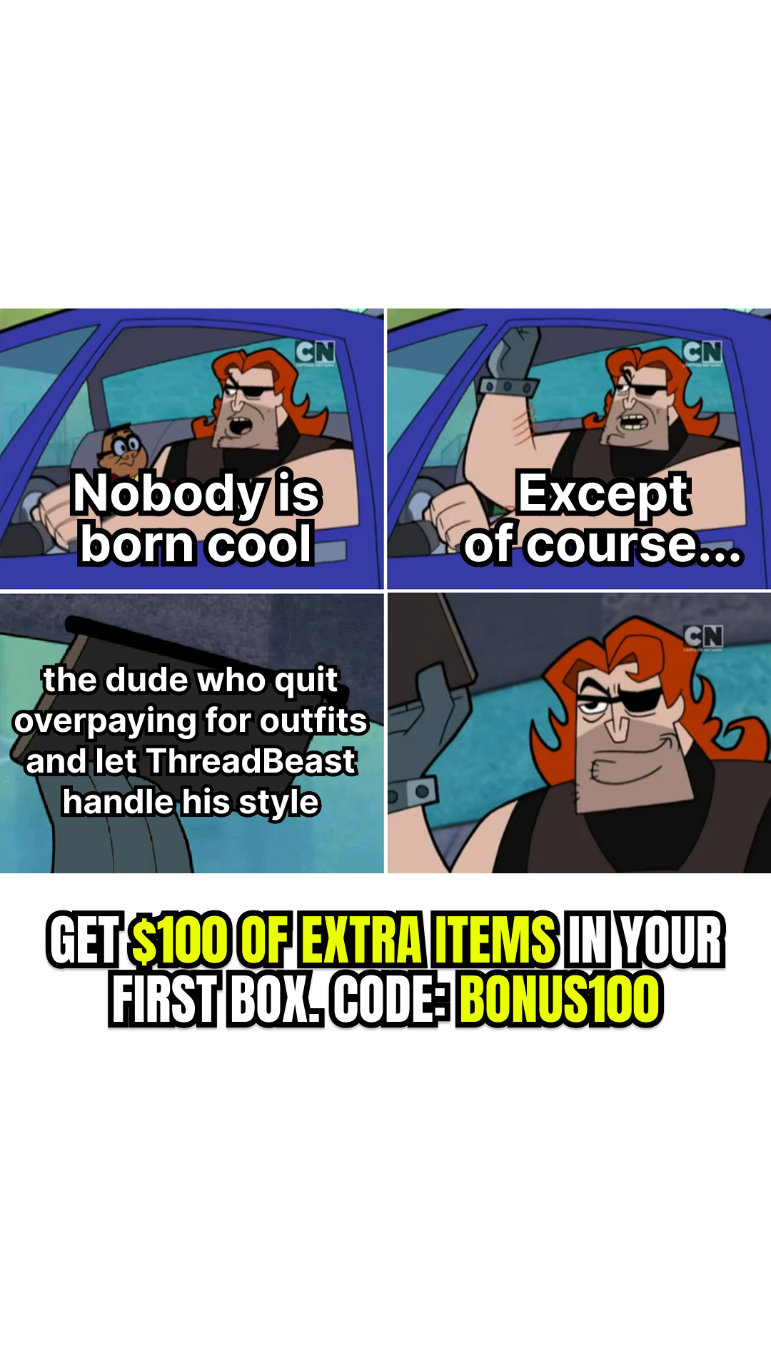 ThreadBeast Facebook ad