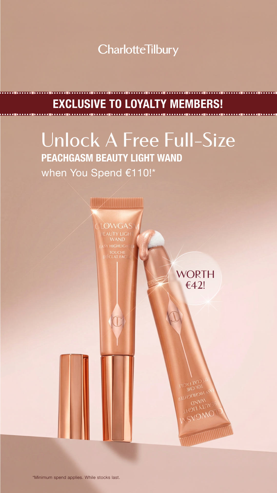 Charlotte Tilbury Facebook ad