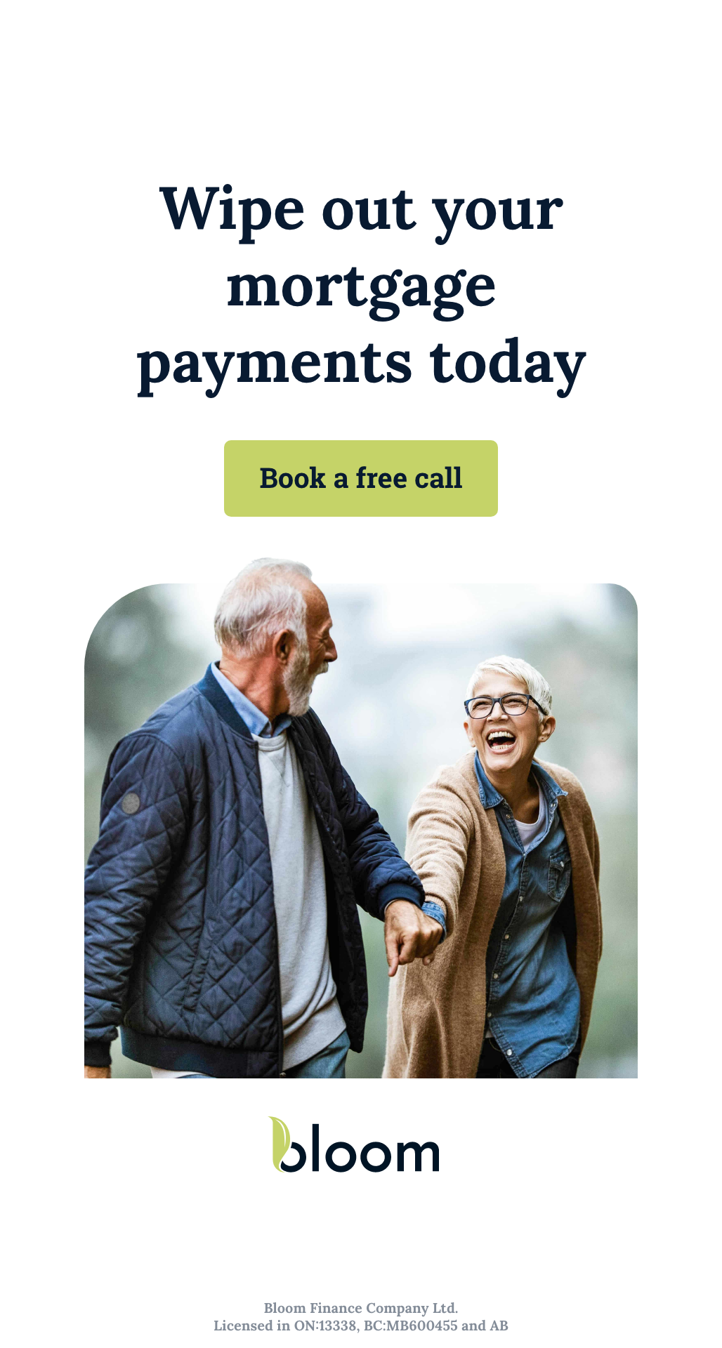 Bloom Finance Company Facebook ad