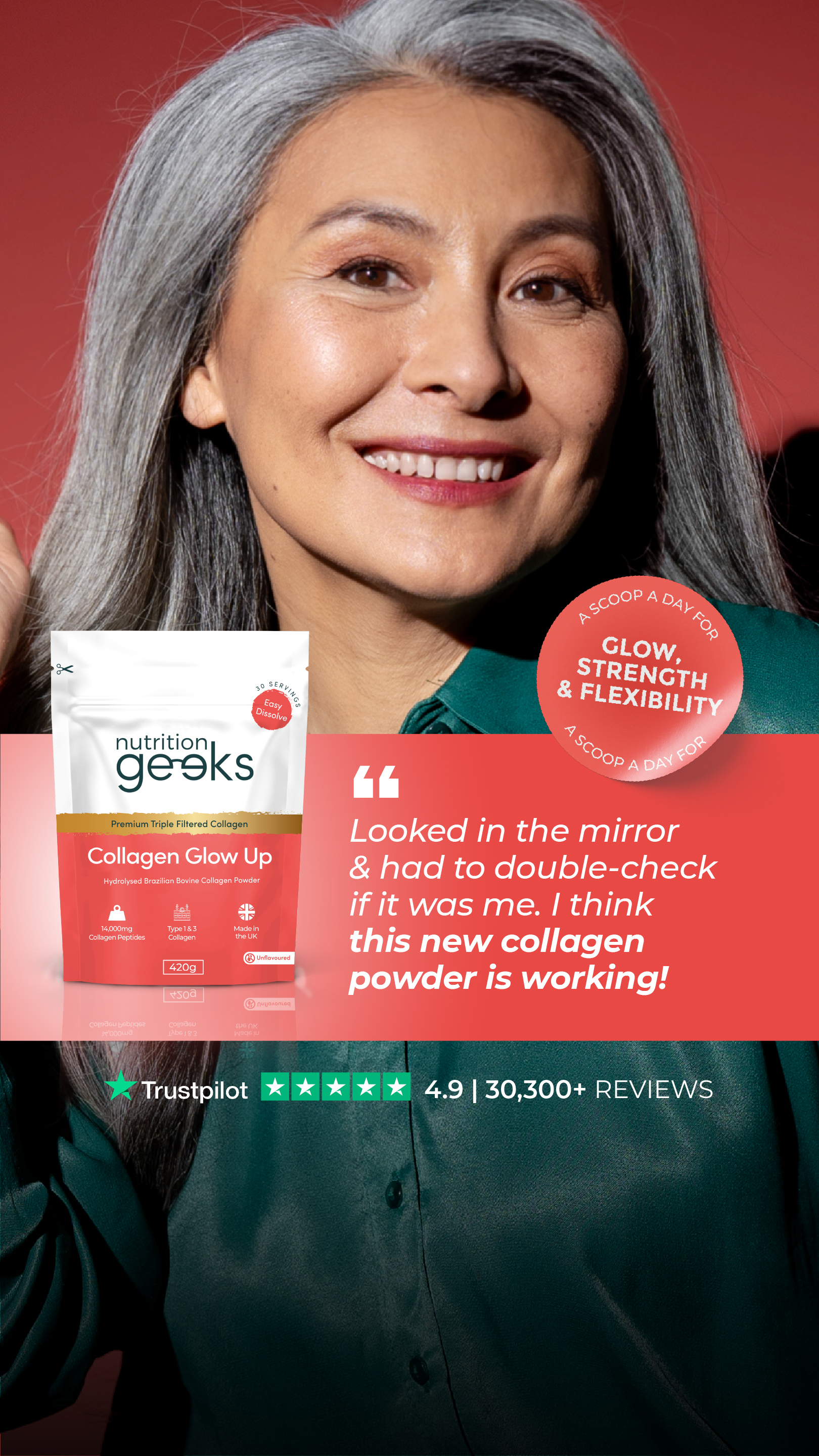 Nutrition Geeks Facebook ad