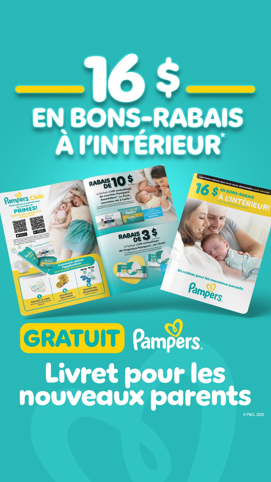 Pampers Facebook ad