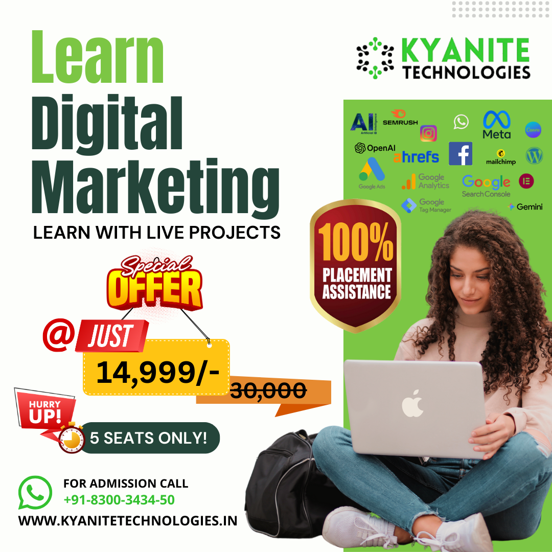 Kyanite Technologies Facebook ad: Learn @14999 with Job