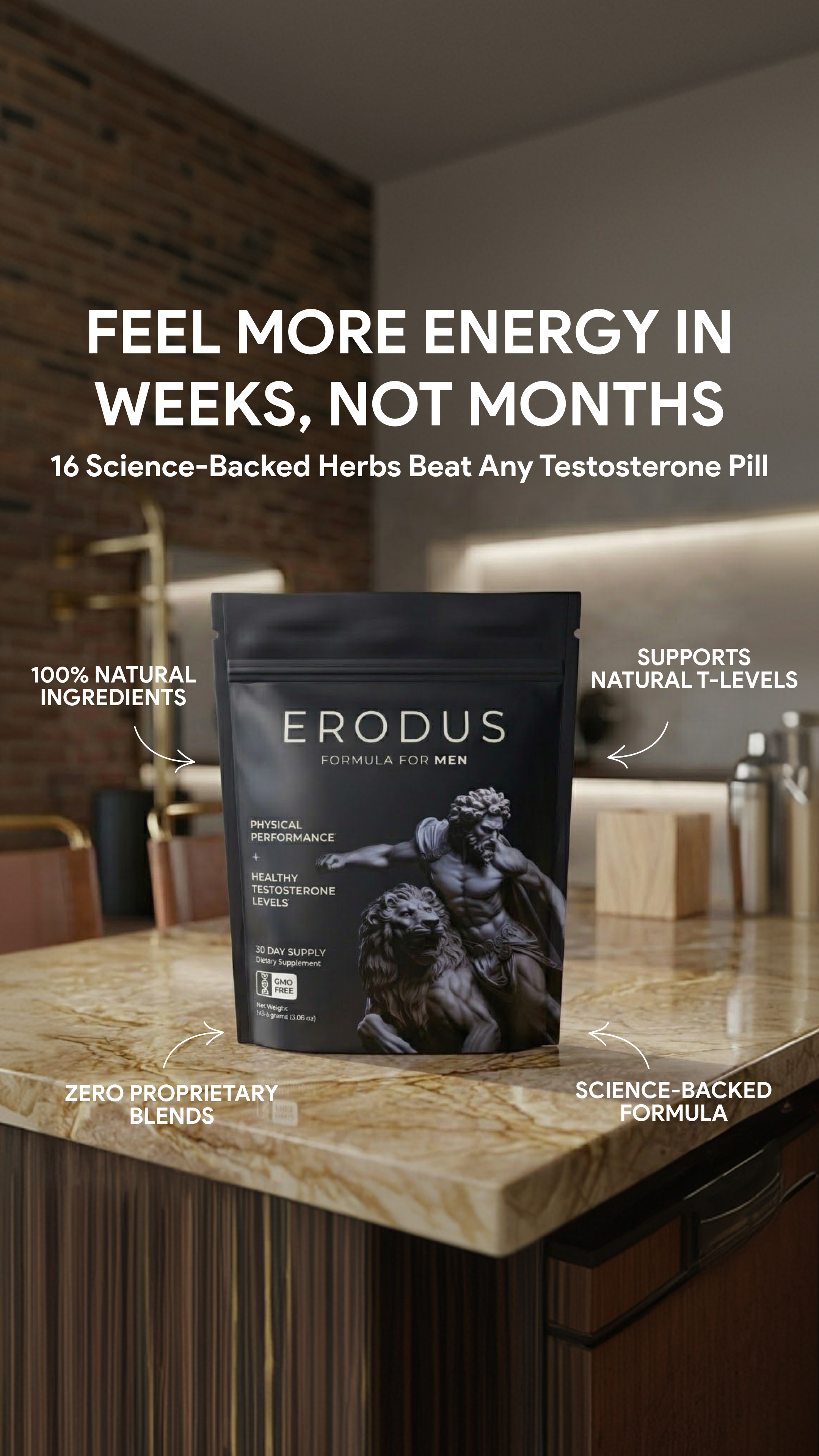 Erodus Formula For Men Facebook ad