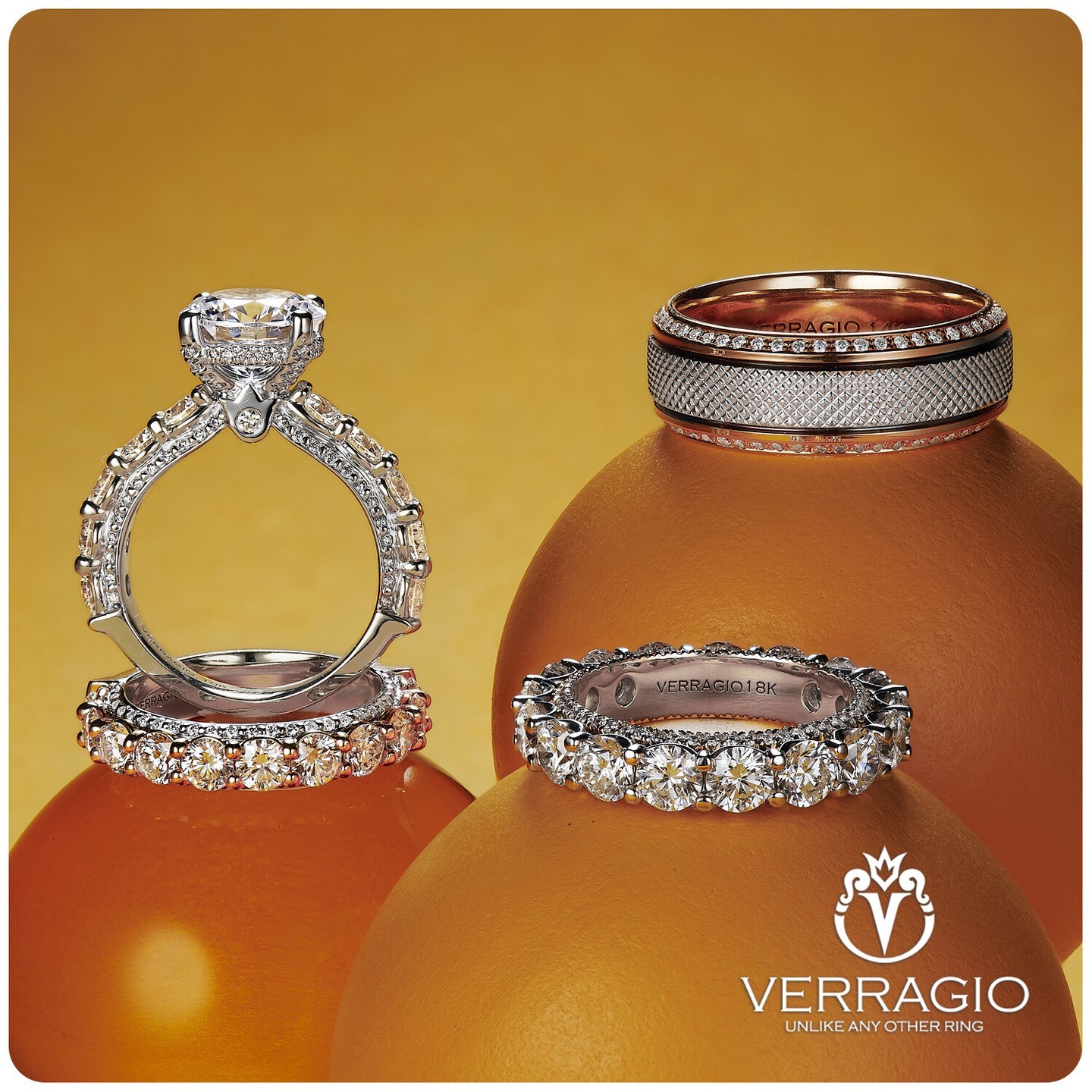 Verragio Engagement Rings and Wedding Bands Facebook ad