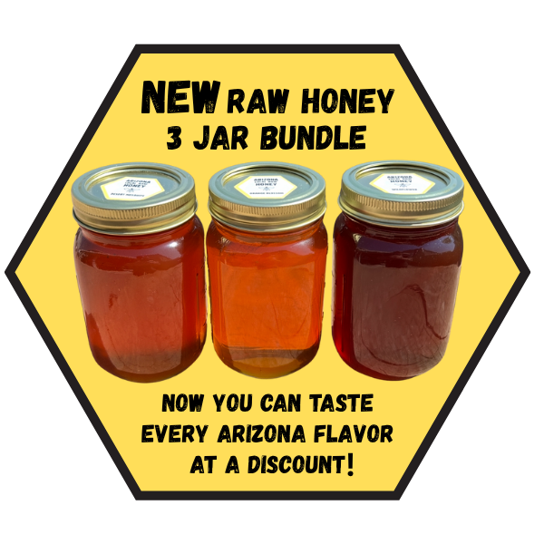 Arizona Local Raw Honey Facebook ad: Raw Honey 3 Jar Bundle