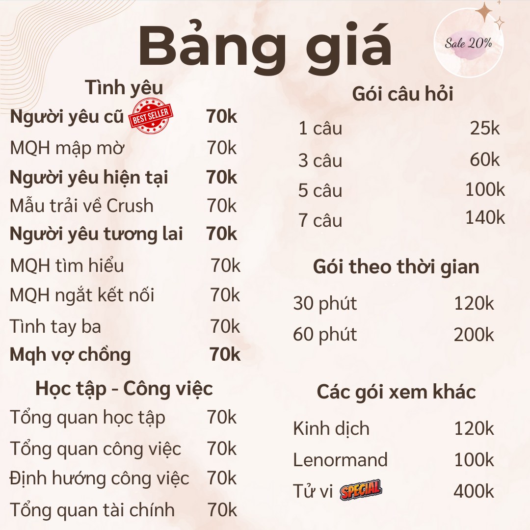 Trạm Tarot Chữa Lành Facebook ad
