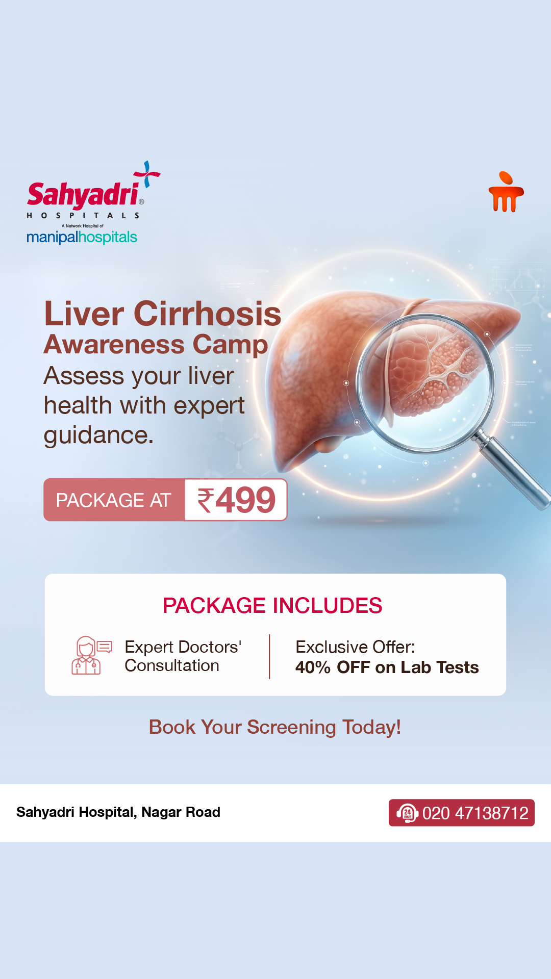 Sahyadri Hospitals Facebook ad