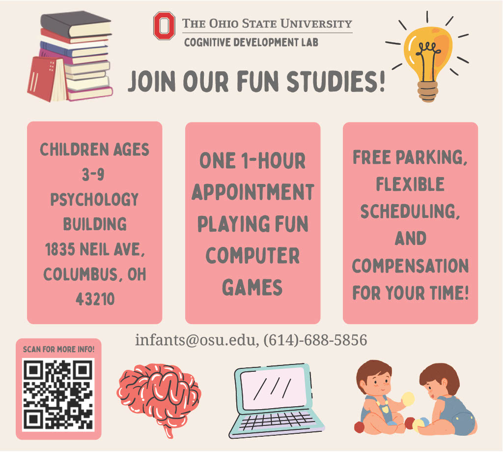 Cognitive Development Lab Facebook ad