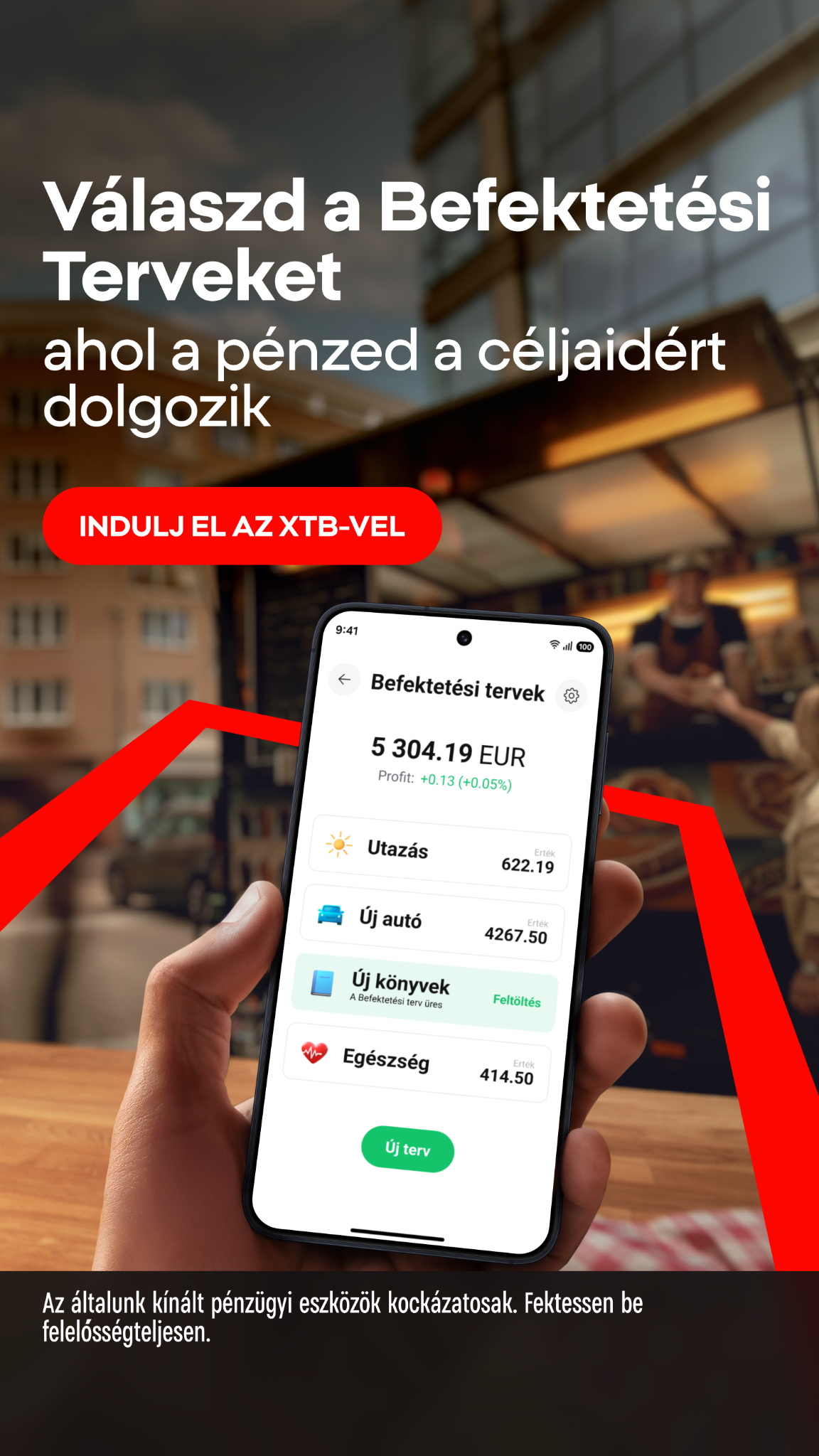 XTB Online Trading Facebook ad