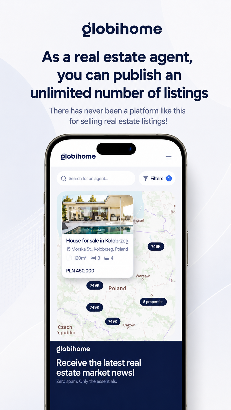 Globihome - Global Real Estate Platform Facebook ad from Jun 20, 2026