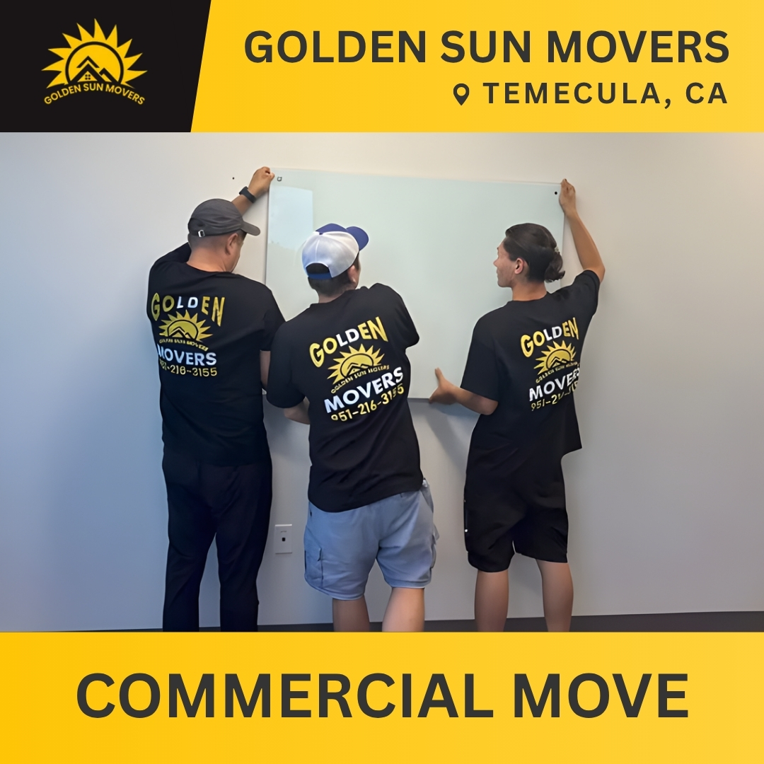 Golden Sun Movers Facebook ad