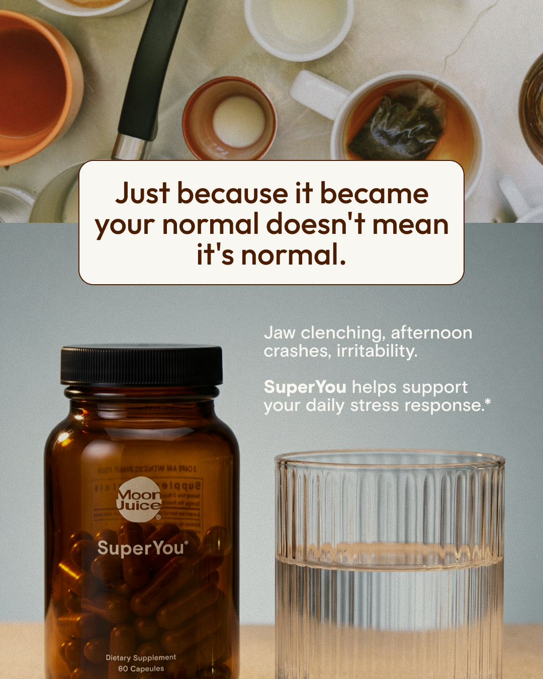 Moon Juice Facebook ad: Puffy, foggy, cranky?