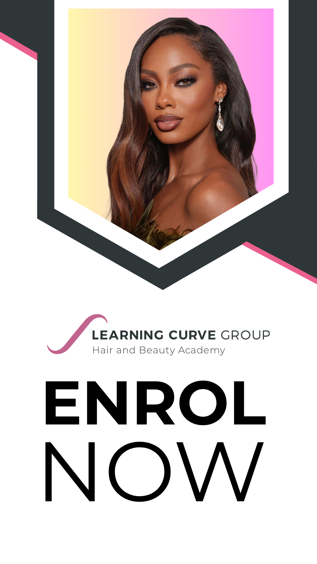 Learning Curve Group Hair & Beauty London Academies Facebook ad from Jul 1, 2026
