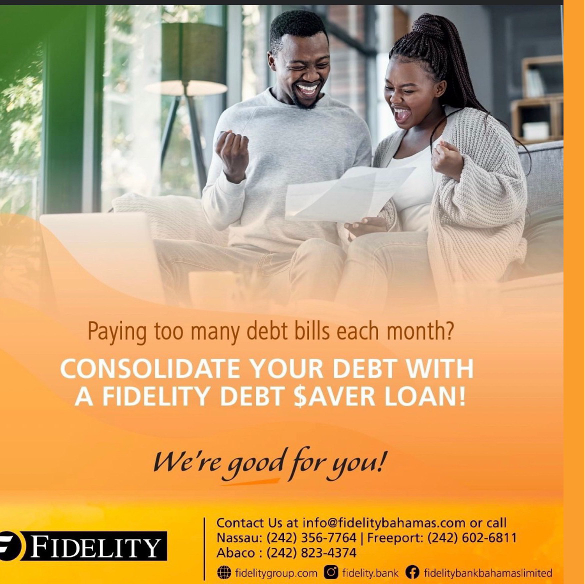 Ms. K. Petit -Personal banking Officer Facebook ad: Personal loan or Debt Consolidation