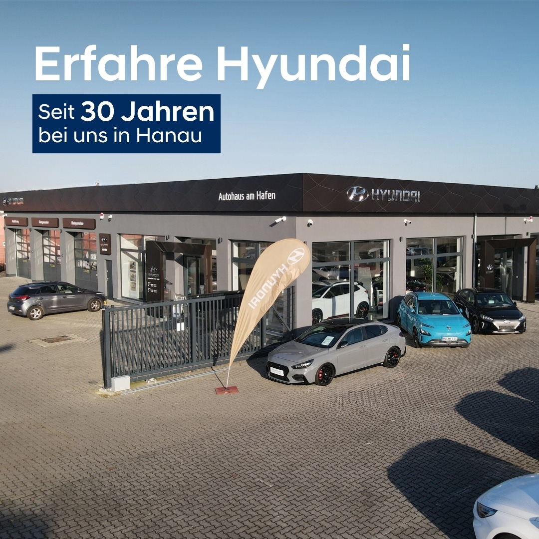 Autohaus am Hafen Facebook ad: Wir sind seit 𝟑𝟎 𝐉𝐚𝐡𝐫𝐞𝐧 Hyundai Partner und…