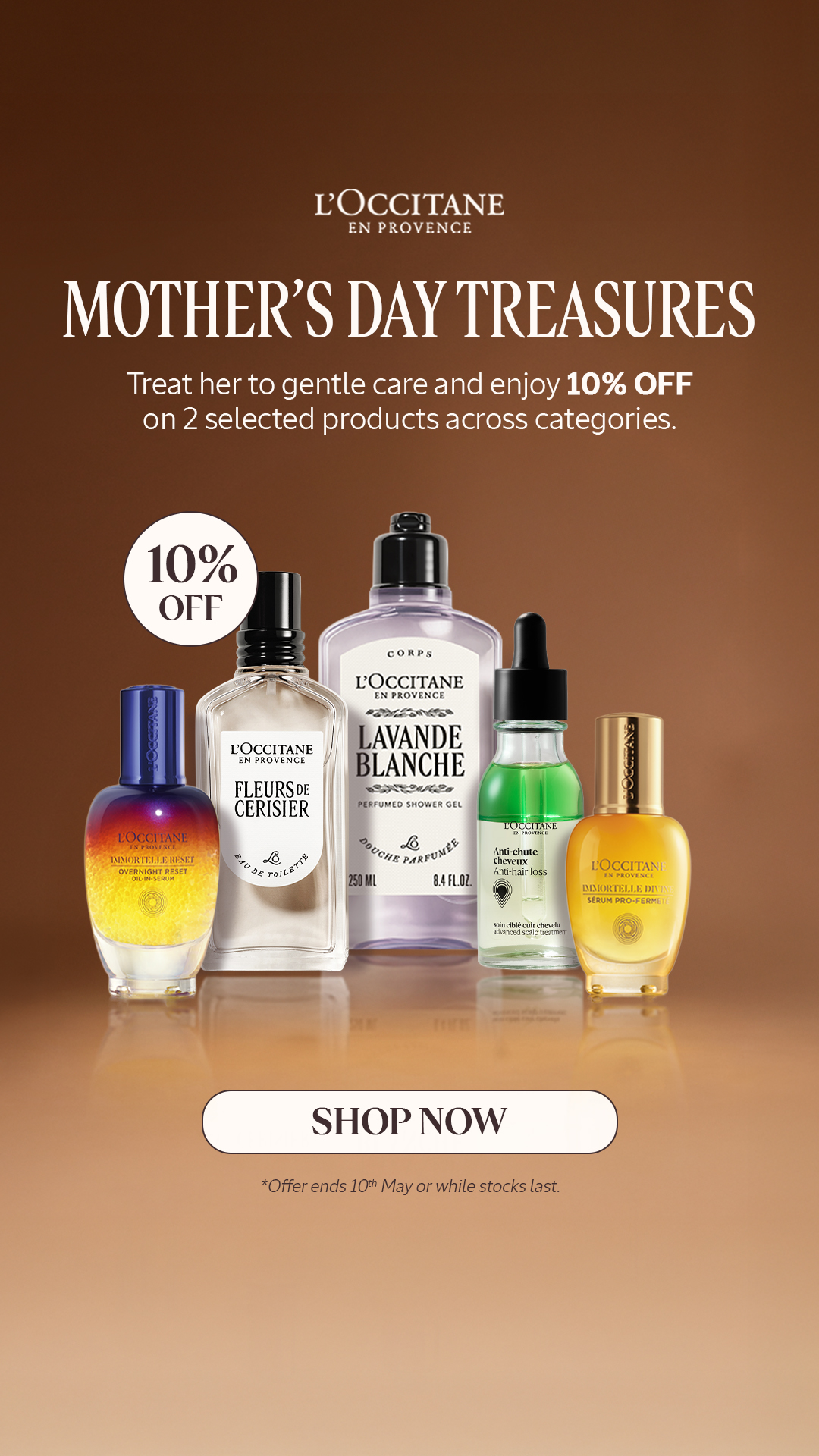 L'OCCITANE en Provence Facebook ad