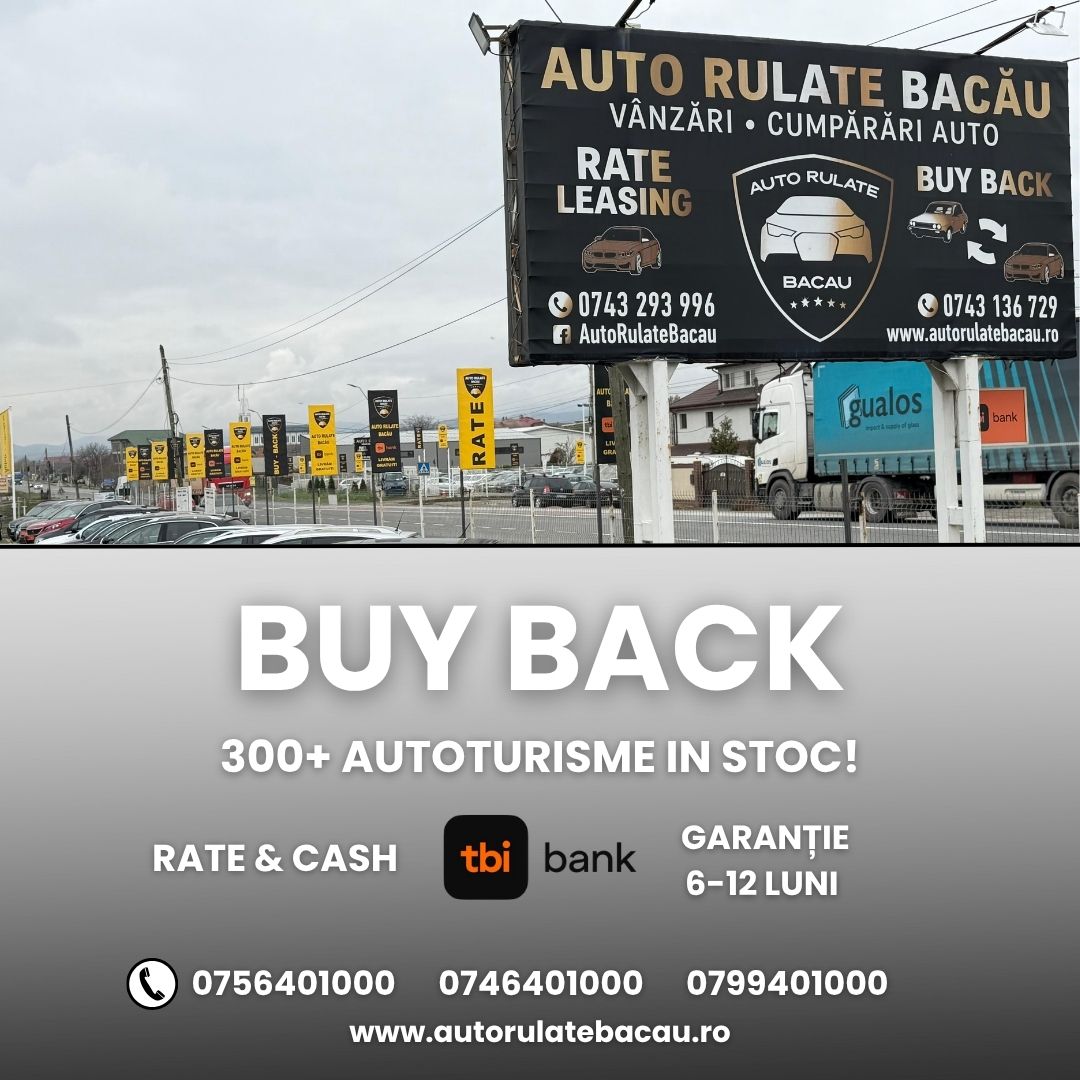 Auto Rulate Bacau Facebook ad