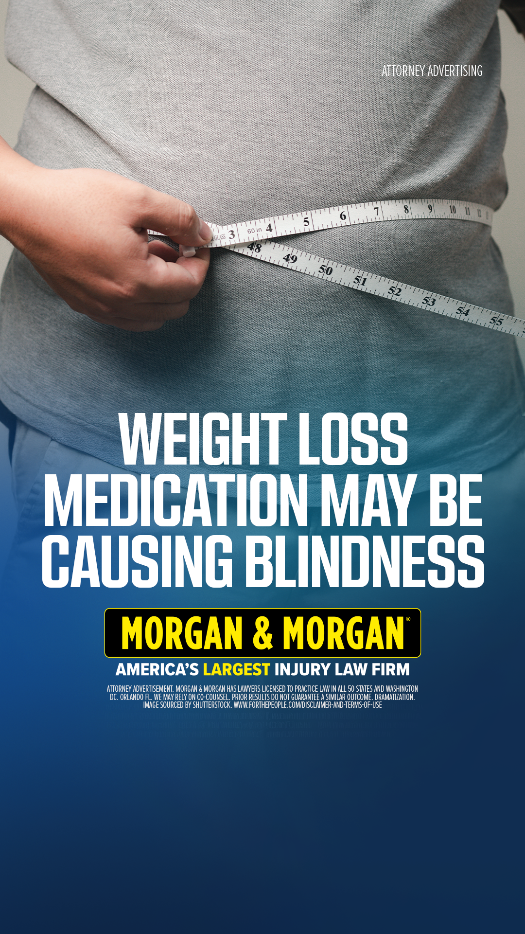 Morgan & Morgan Facebook ad