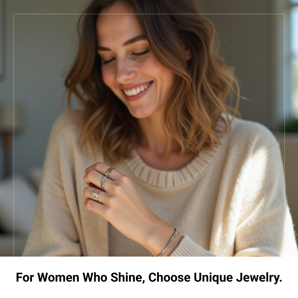 FAQArena Direct Facebook ad: Unique Jewelry Gifts For Women!