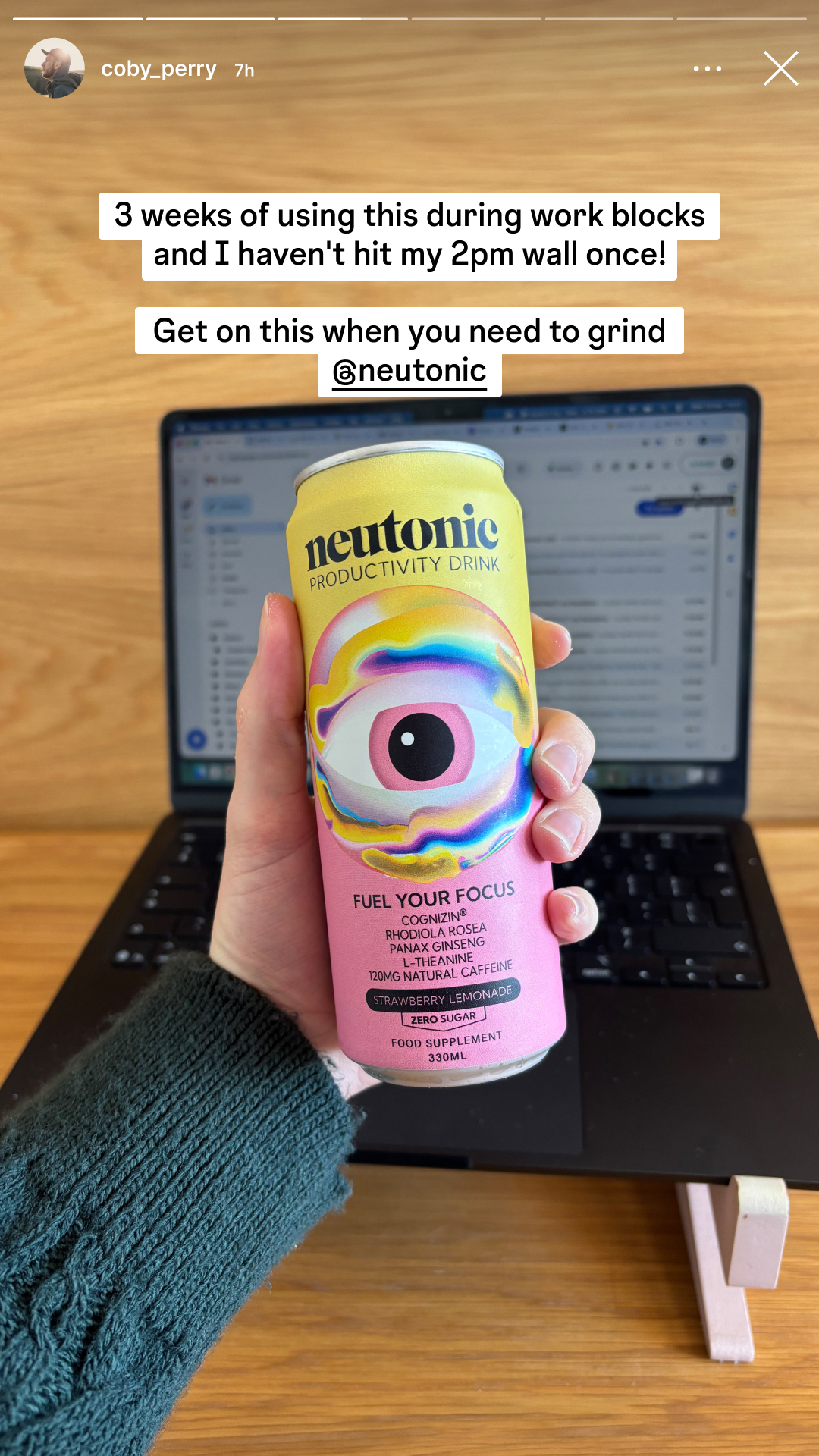 Neutonic Facebook ad