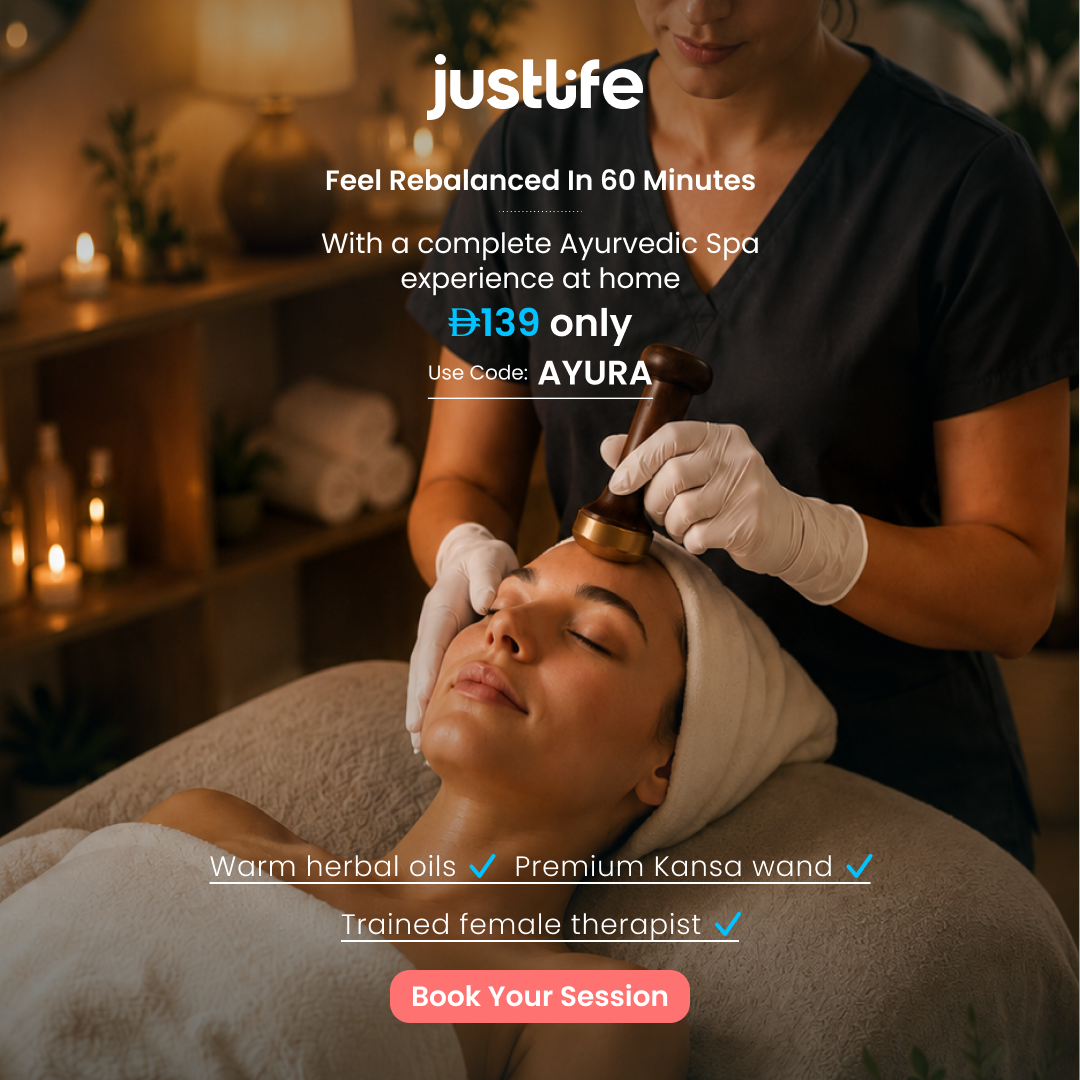 Justlife UAE Facebook ad
