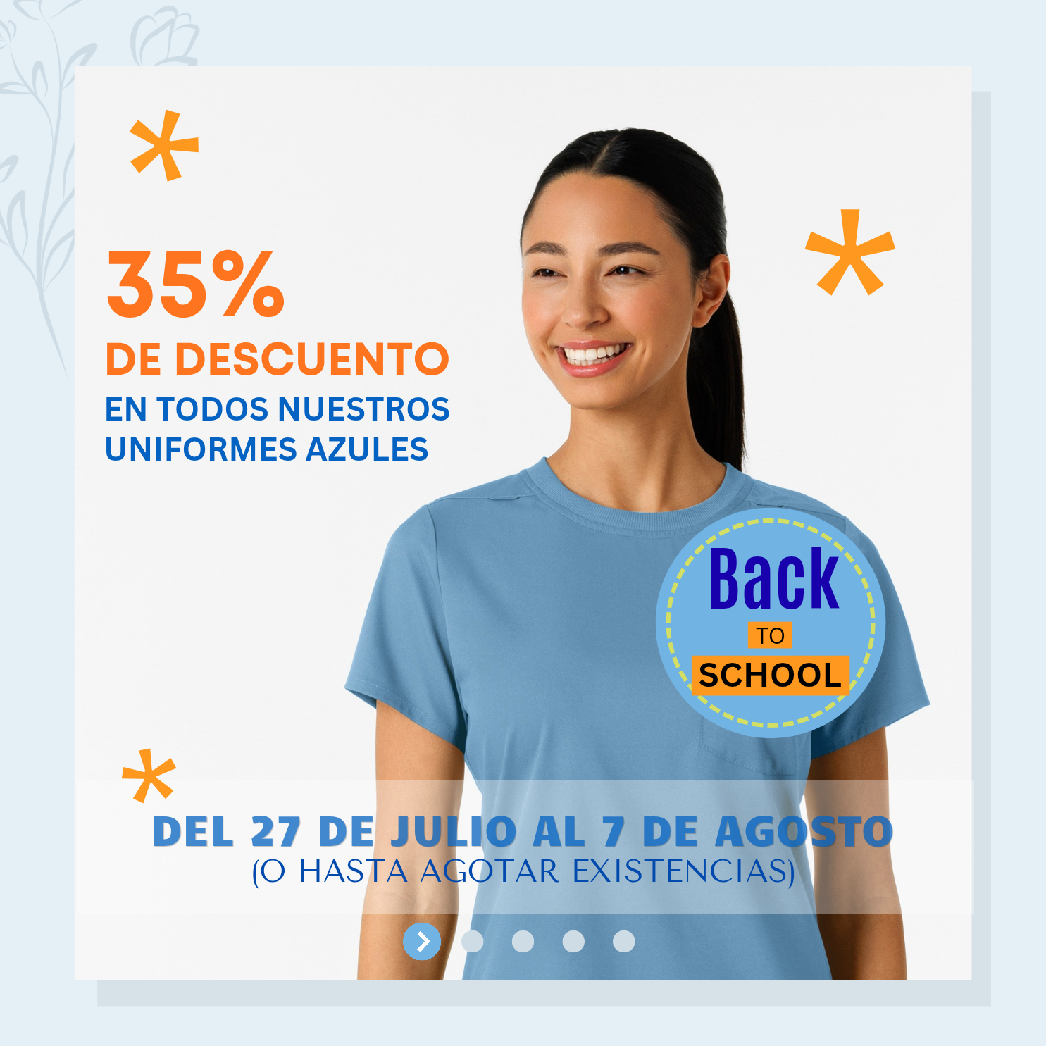 Medical Uniforms Avanza Facebook ad