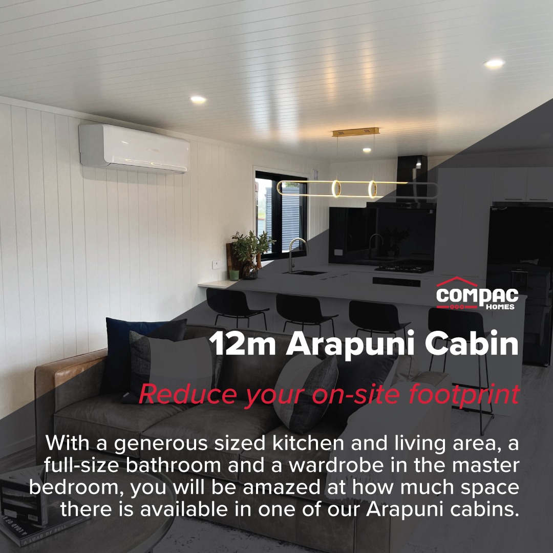 Compac Homes Ltd Facebook ad: Dreaming of a Compact Living Solution?