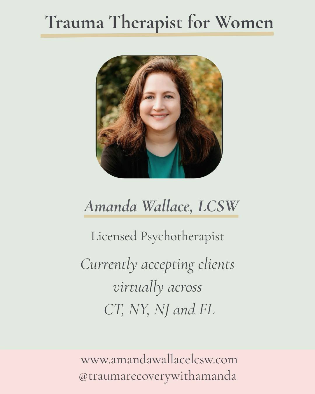 traumarecoverywithamanda Facebook ad: You may notice patterns in your life that…