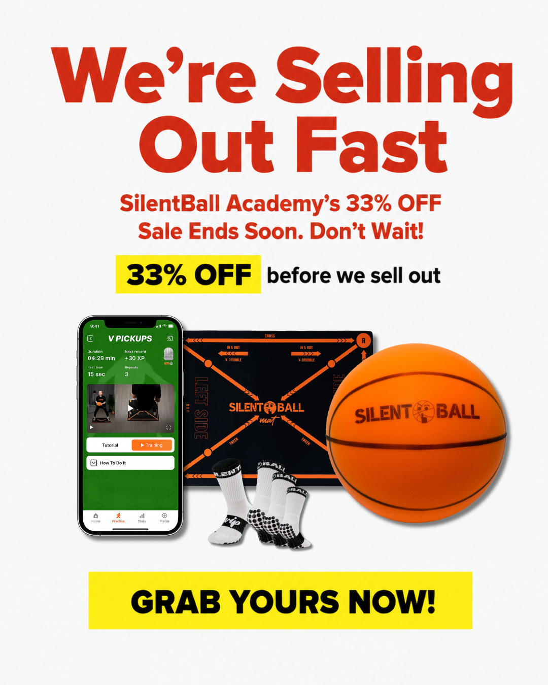 SilentBall Academy Facebook ad