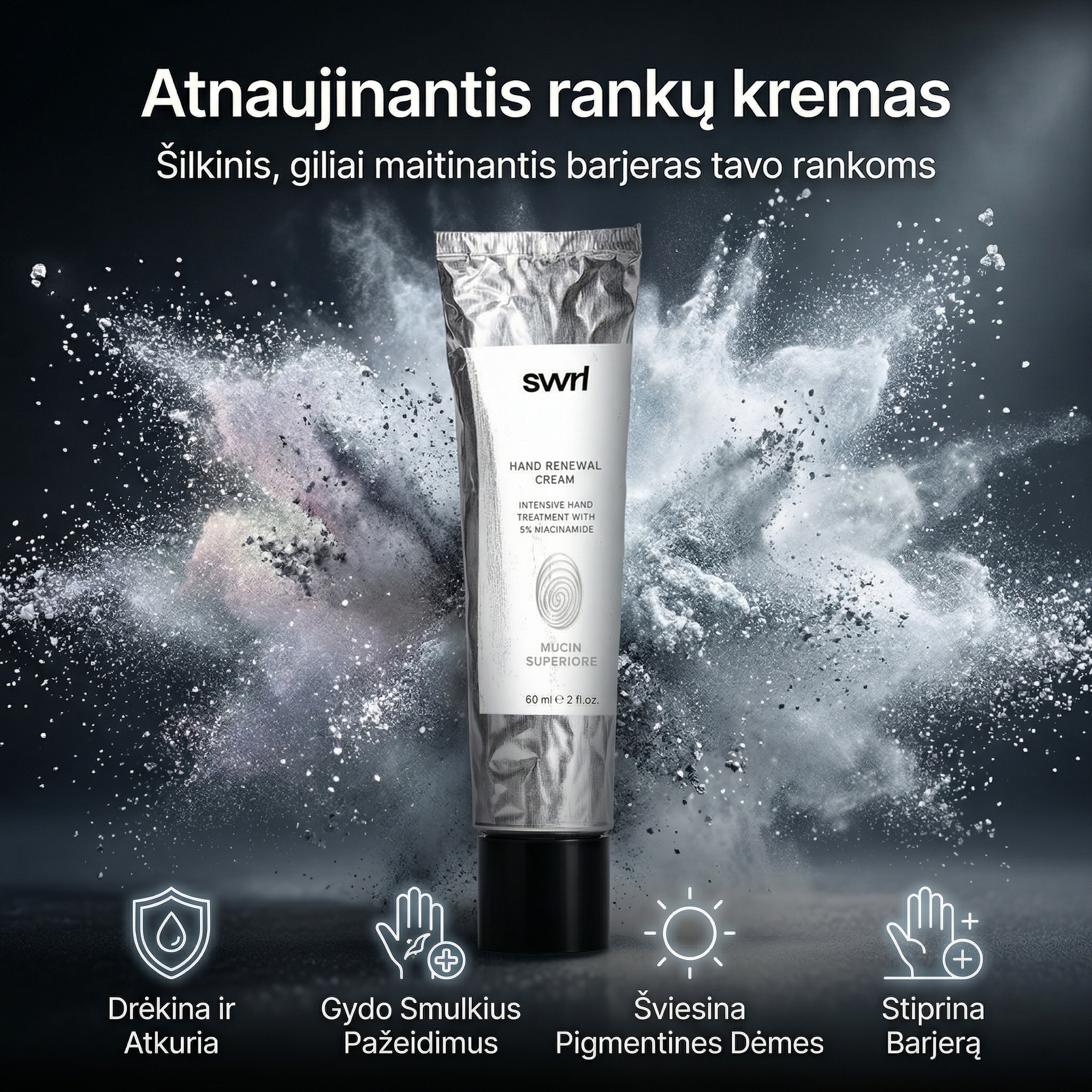 SWRL skincare Facebook ad