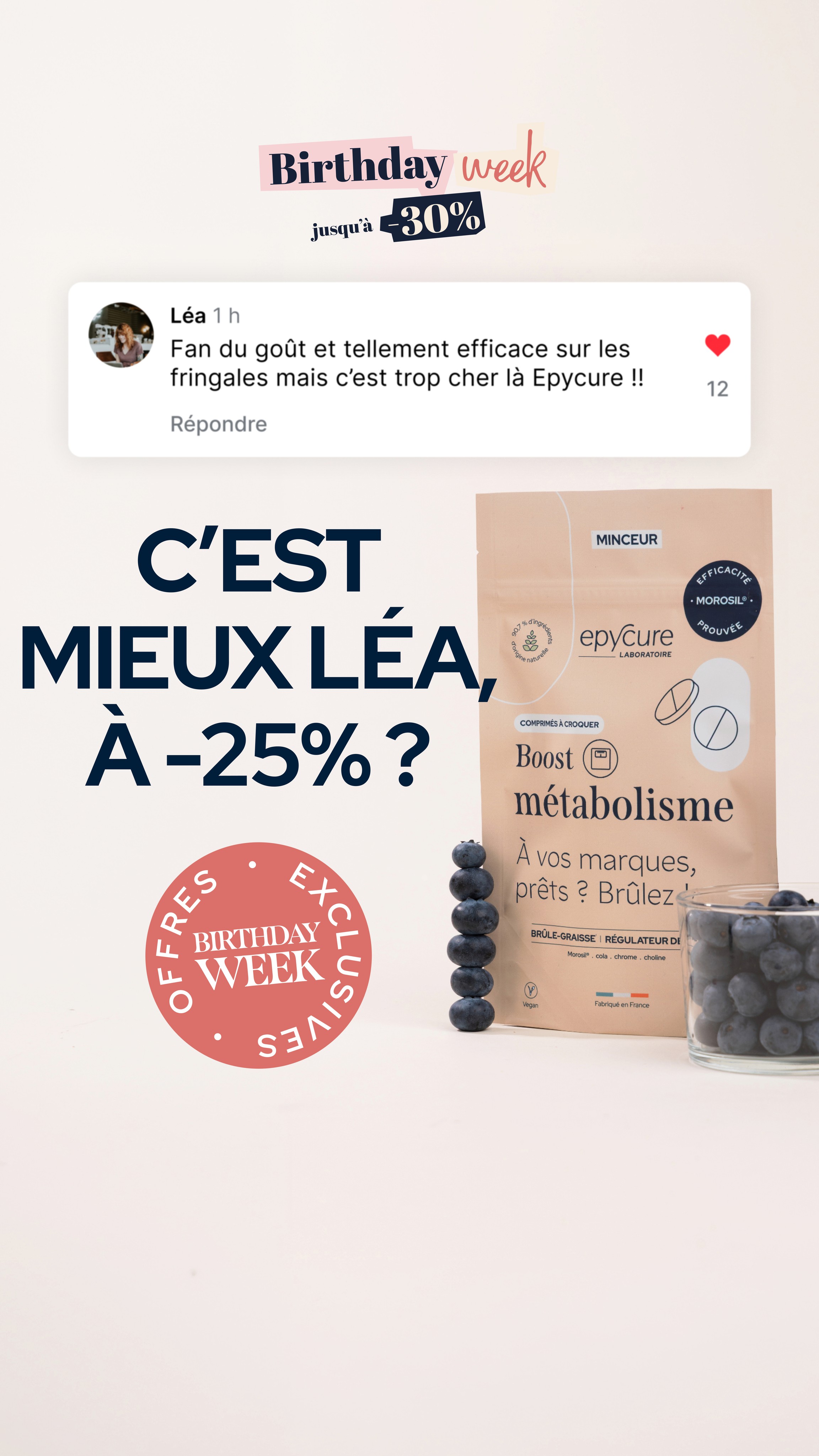 Epycure Facebook ad