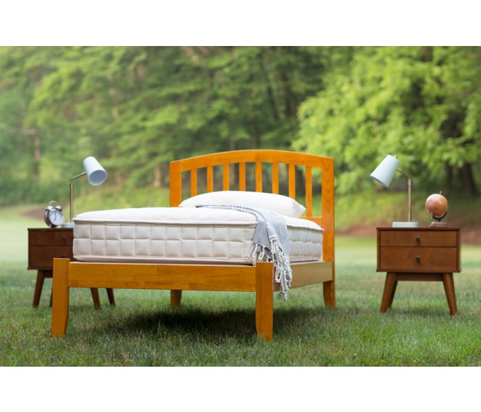 Satara Home & Baby Facebook ad: Retailer of natural and organic mattresses, organic bedding…