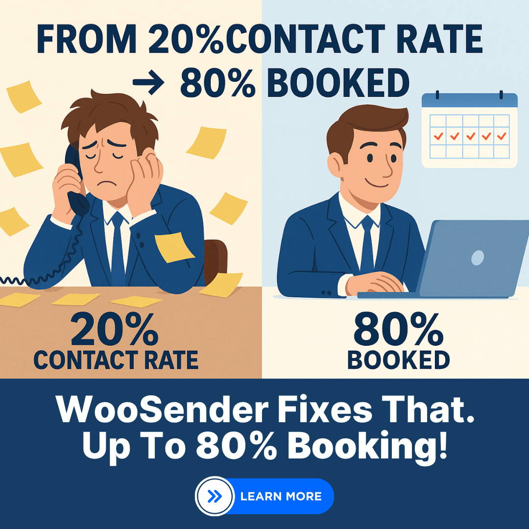 WooSender AI Facebook ad