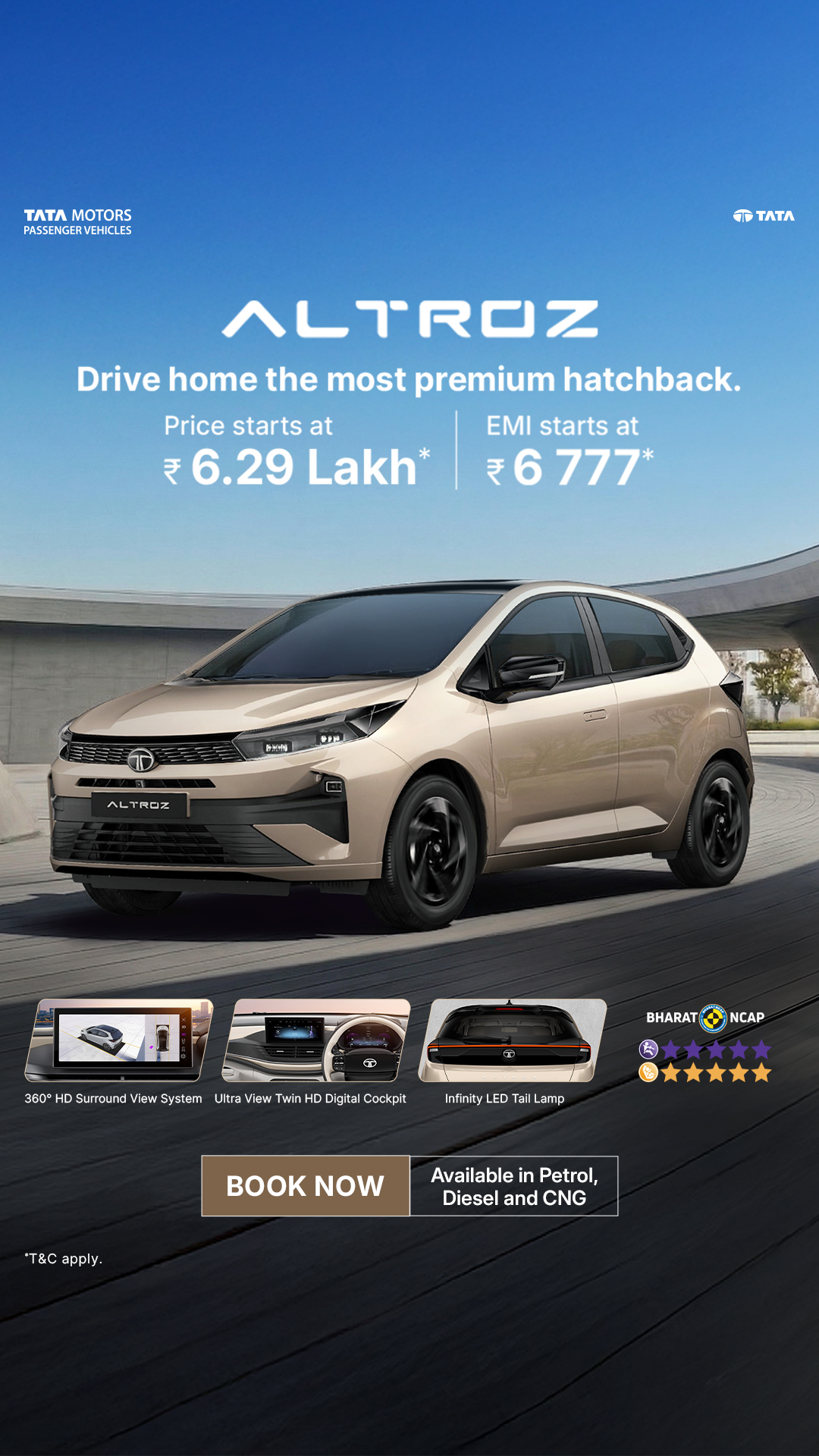 Tata Motors Cars Facebook ad from May 8, 2026