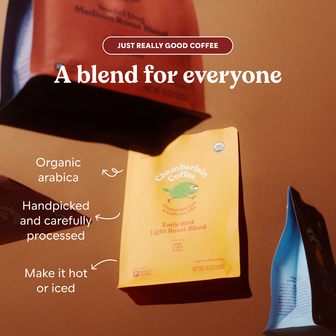 Chamberlain Coffee Facebook ad