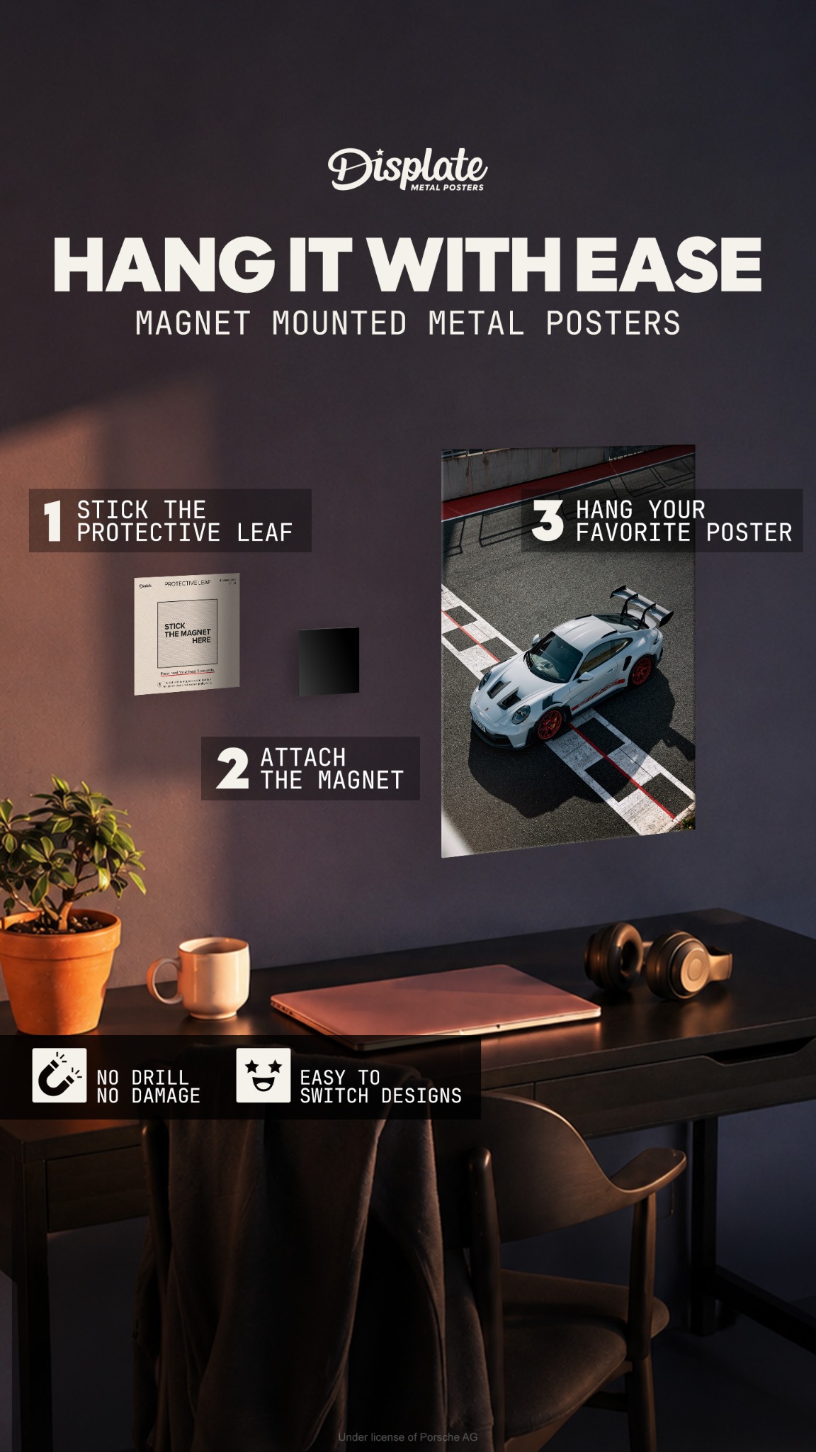Displate Facebook ad