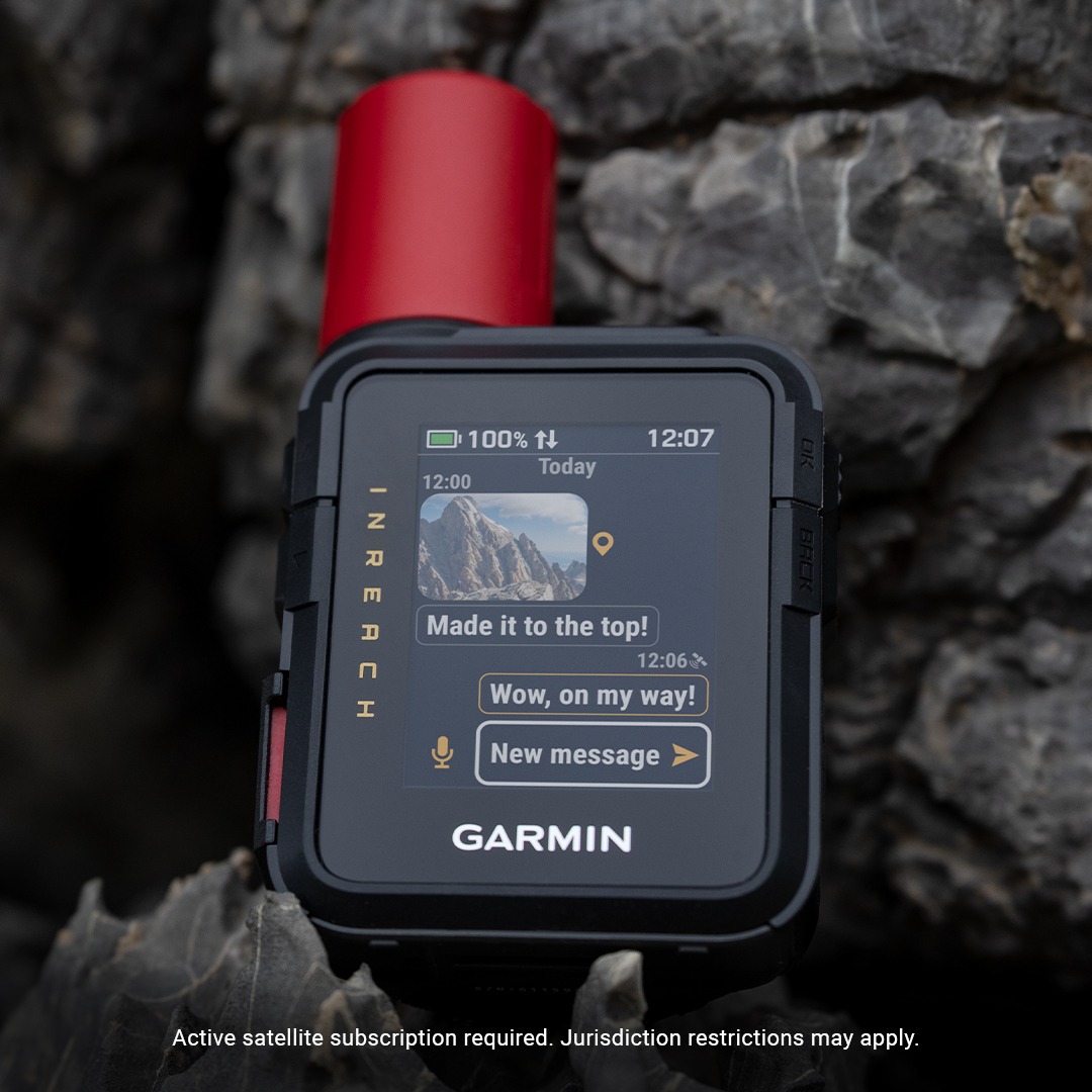 Garmin Outdoor Facebook ad: inReach Mini 3 Plus