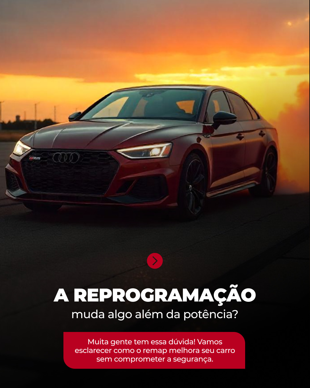 GS One Performance Facebook ad: Seu carro pode entregar muito mais sem comprometer…