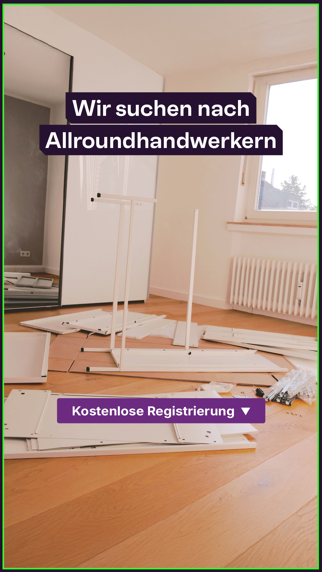 MyHammer Facebook ad